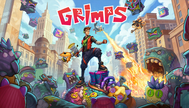 GRIMPS Buka Halaman Steam, FPS Absurd tentang Melawan Boneka Imut Berbahaya dengan Senjata Kacau - RYGAMES