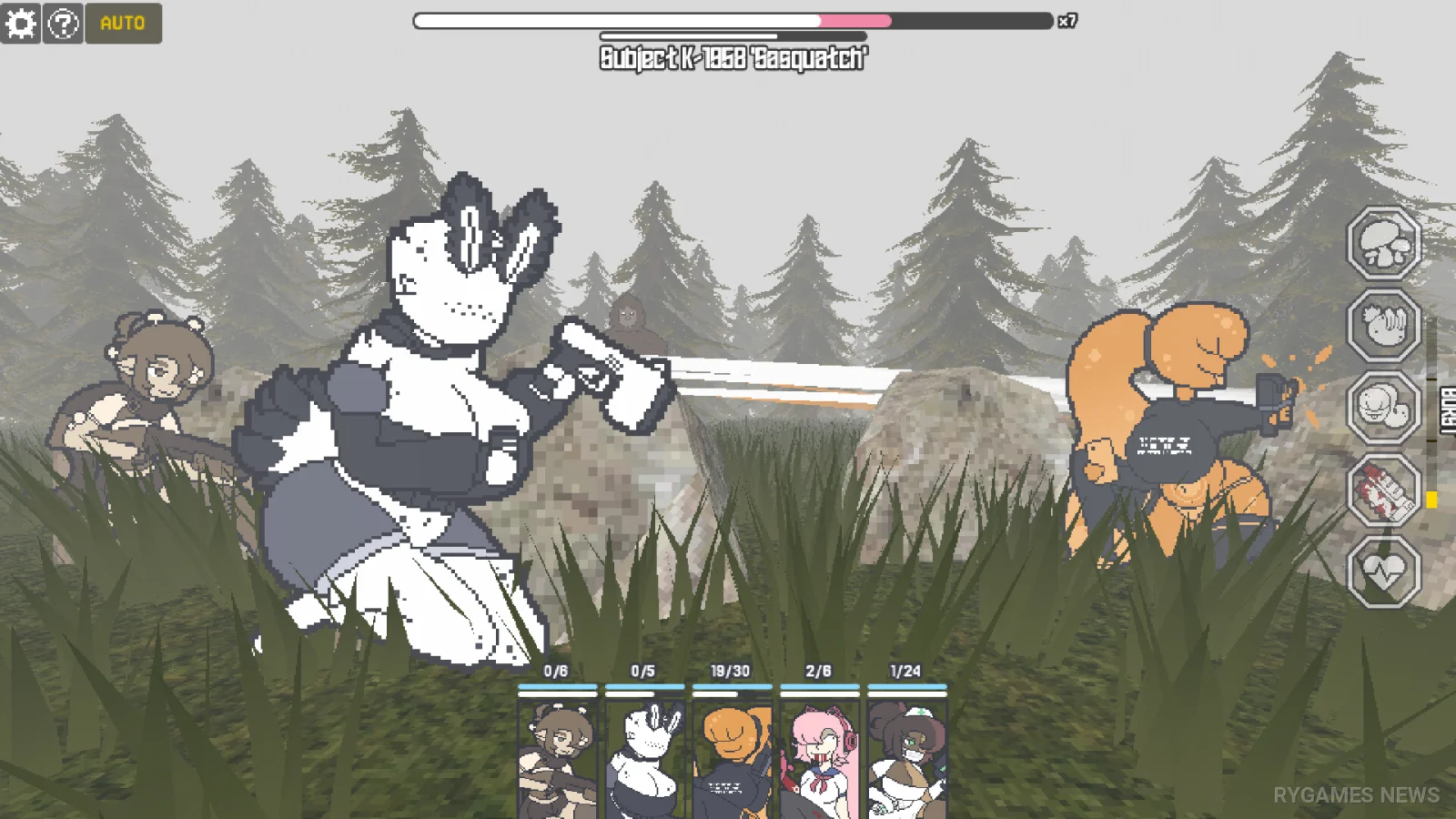 Screenshot gameplay AGGRO: Thaumiel Mercenaries dari Steam - gambar 5