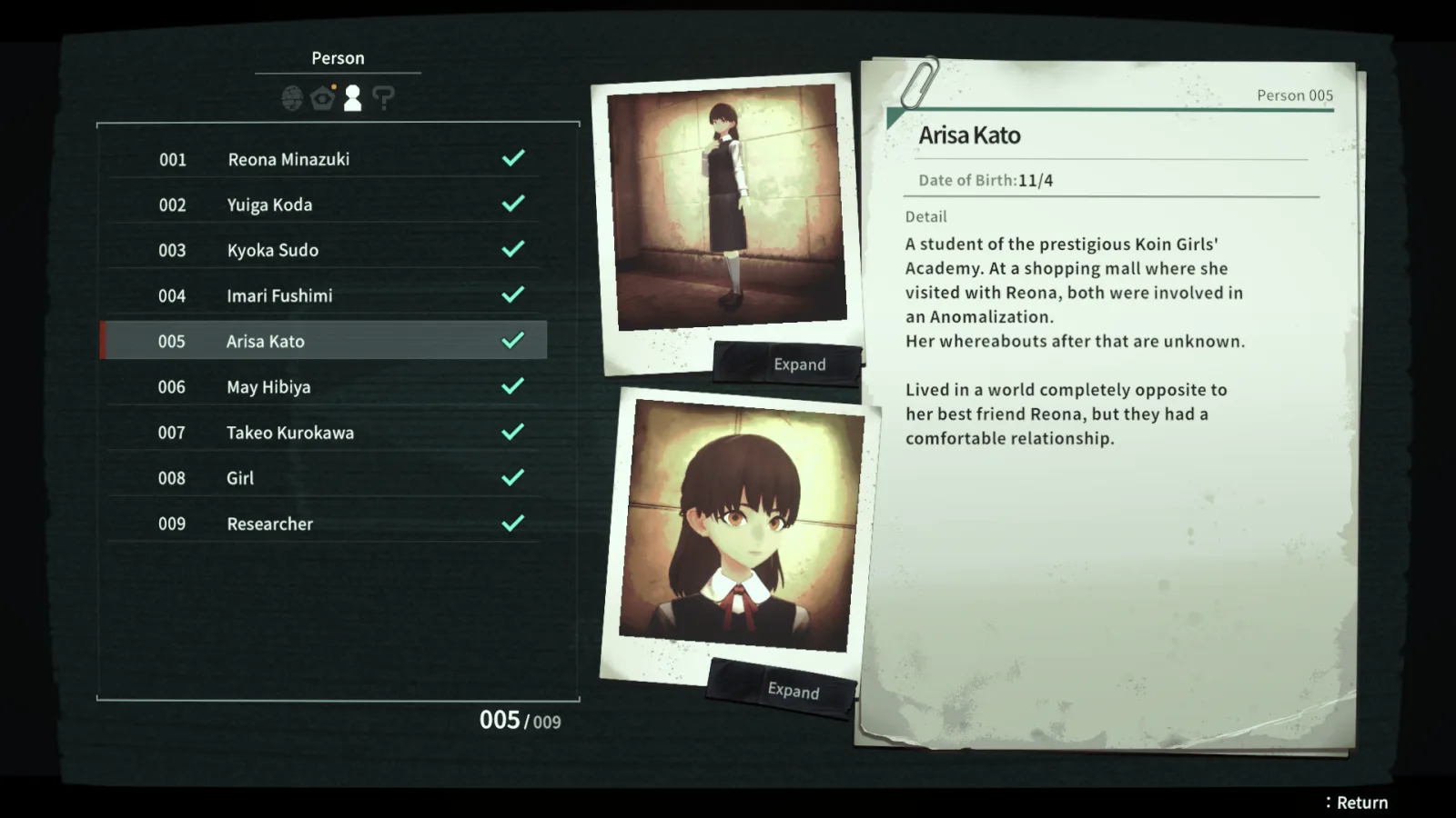 Deretan screenshot ANOMALITH yang menampilkan menu investigasi, equipment, inventory, karakter pendukung, weapon customization, dan sistem persiapan di home base - gambar 8