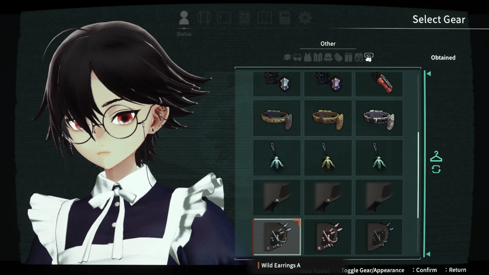 Deretan screenshot ANOMALITH yang menampilkan menu investigasi, equipment, inventory, karakter pendukung, weapon customization, dan sistem persiapan di home base - gambar 12