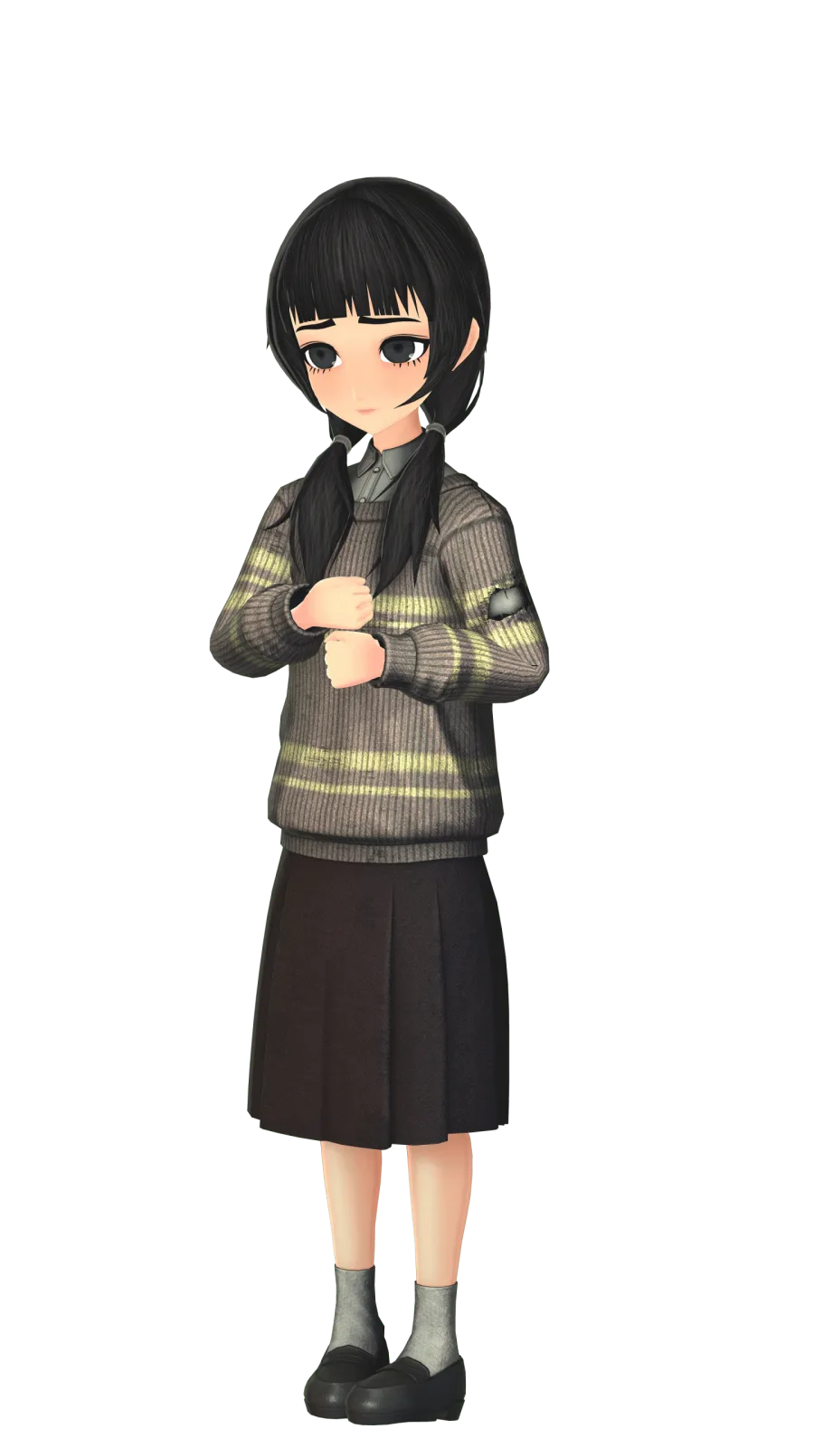 Deretan karakter ANOMALITH yang menampilkan Reona Minazuki, Arisa Kato, Yuiga Koda, Kyoka Sudo, Imari Fushimi, May Hibiya, Kaede Mori, dan Girl - gambar 27