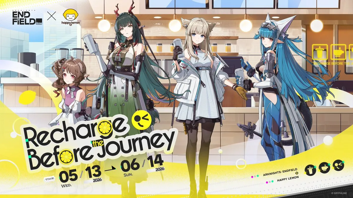 Arknights: Endfield Kolaborasi dengan Happy Lemon, Hadirkan Minuman Bertema Operator dan Reward Eksklusif di AS - RYGAMES