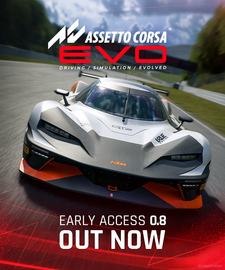 Key visual Assetto Corsa EVO Update 0.8