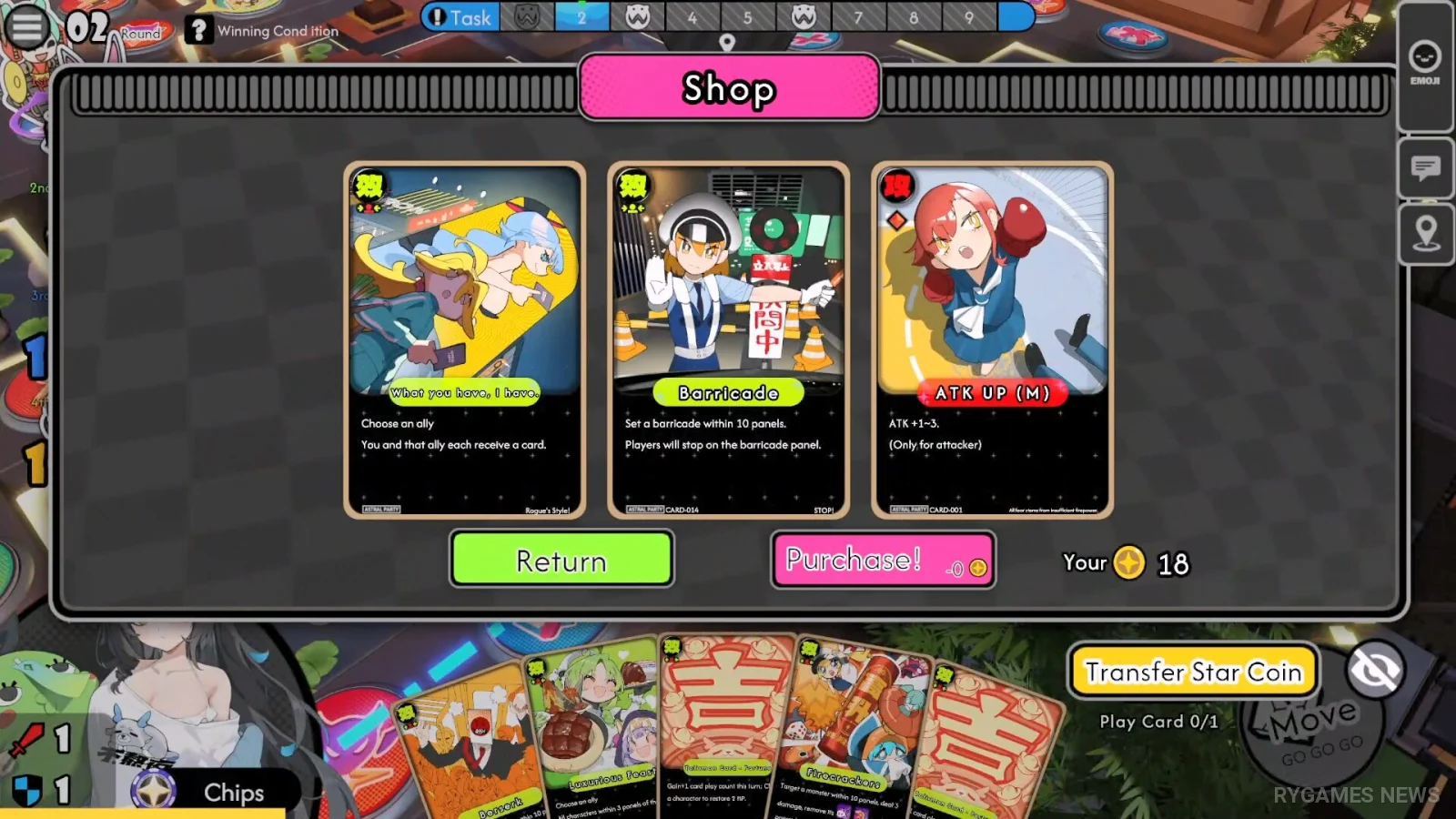 Screenshot gameplay Astral Party dari Steam - gambar 3