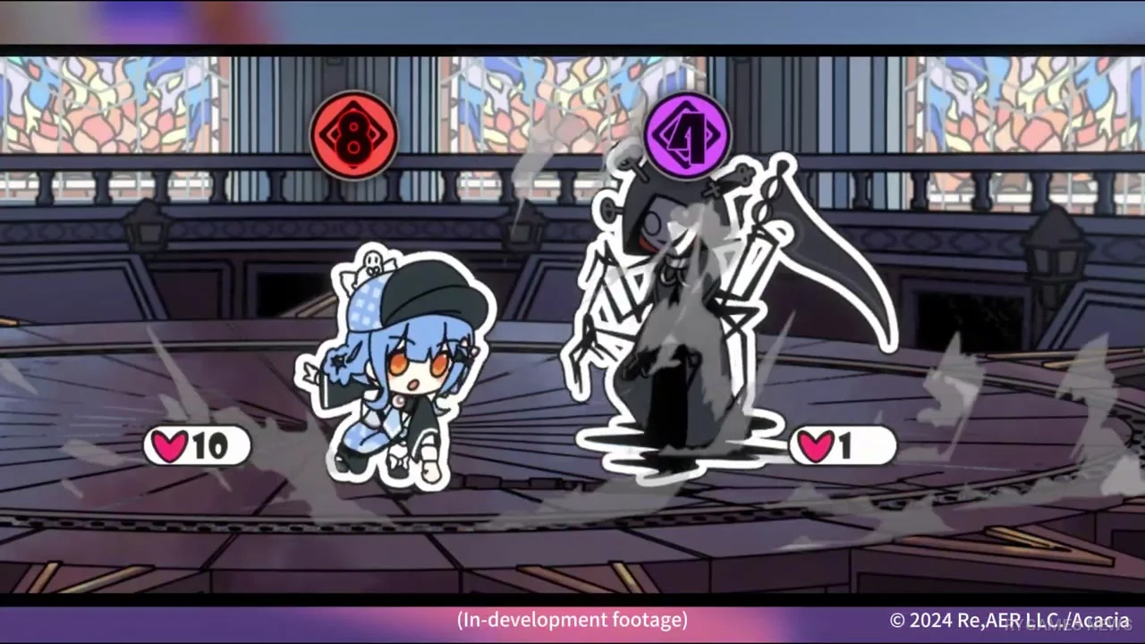 『アストラル☆パーティー』×『魔法少女ノ魔女裁判』コラボPV場面カット - gambar 6