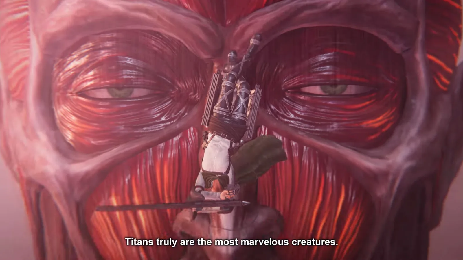 Screenshot trailer Attack on Titan 3 - gambar 13