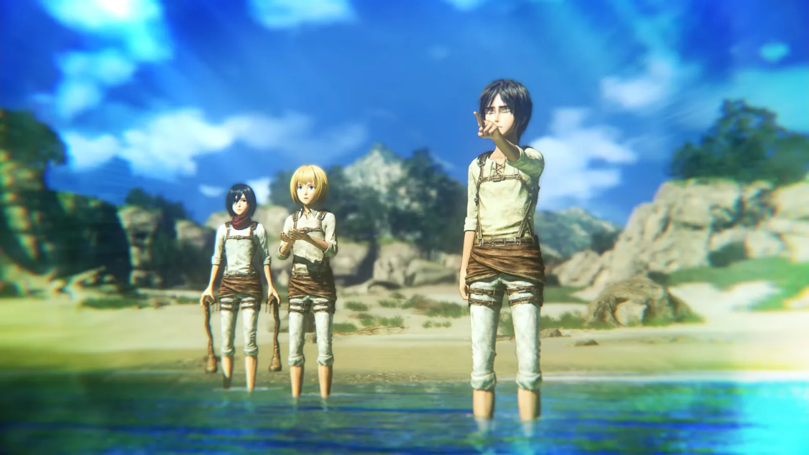 Screenshot trailer Attack on Titan 3 - gambar 21