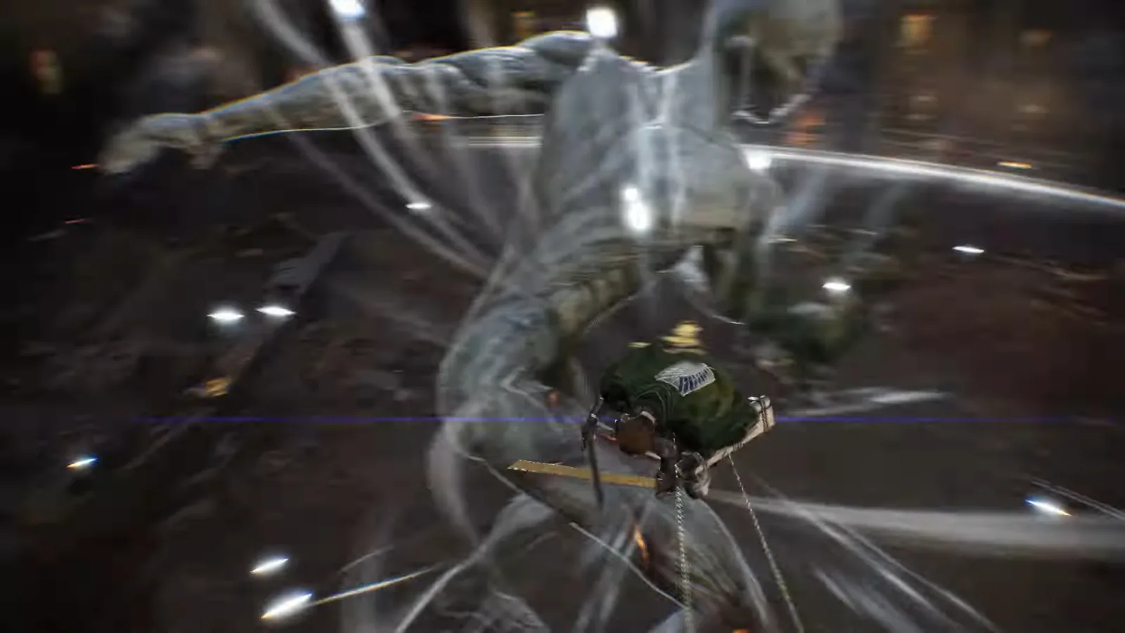 Screenshot trailer Attack on Titan 3 - gambar 8