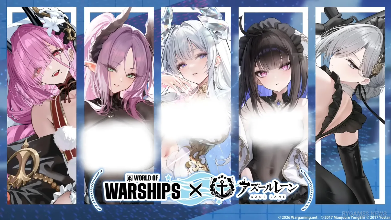 Jajaran World of Warships x Azur Lane termasuk Duncan
