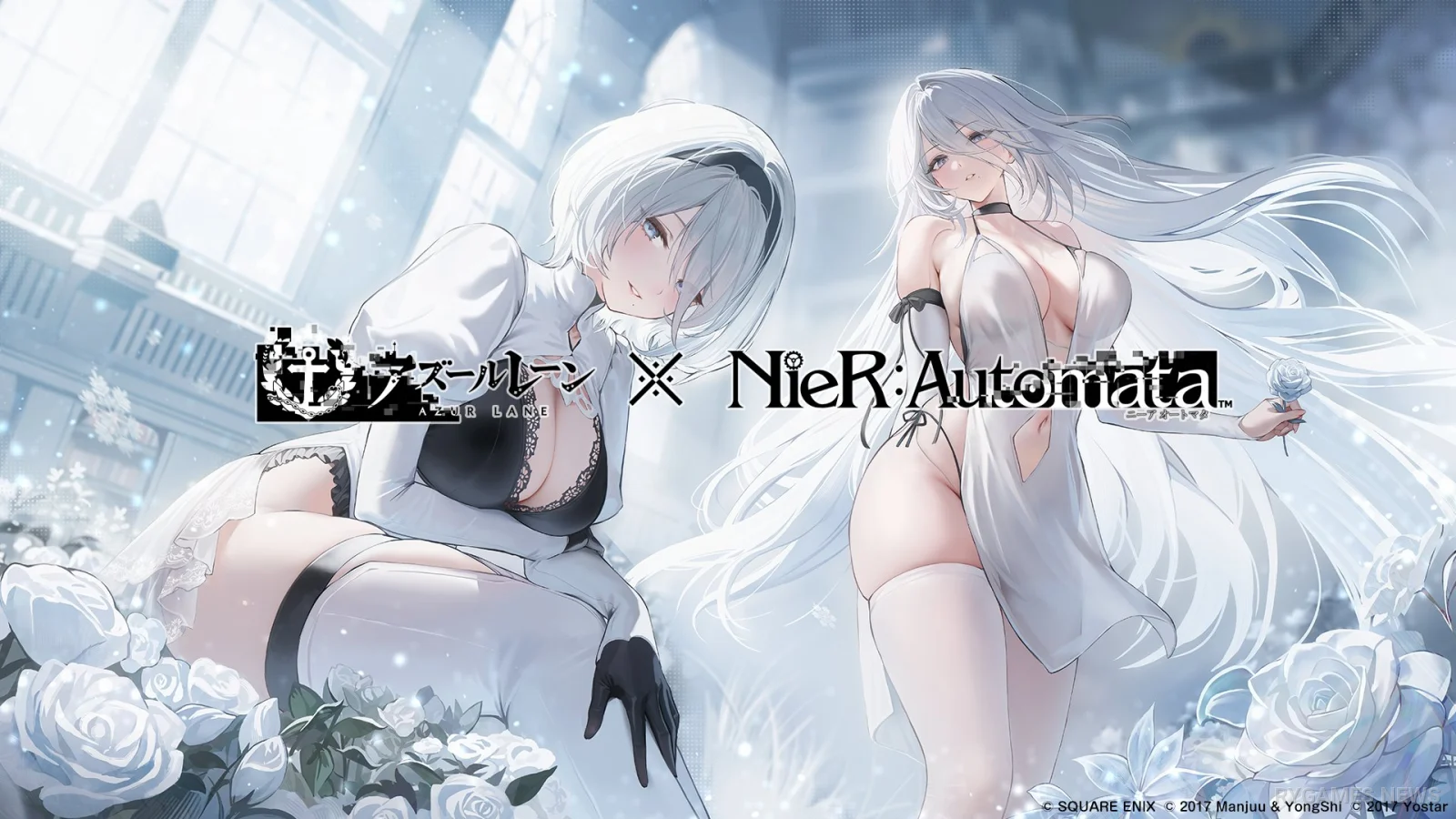 Azur Lane x NieR:Automata Mulai 16 Juli, 2B dan A2 Hadir sebagai Unit SSR - RYGAMES