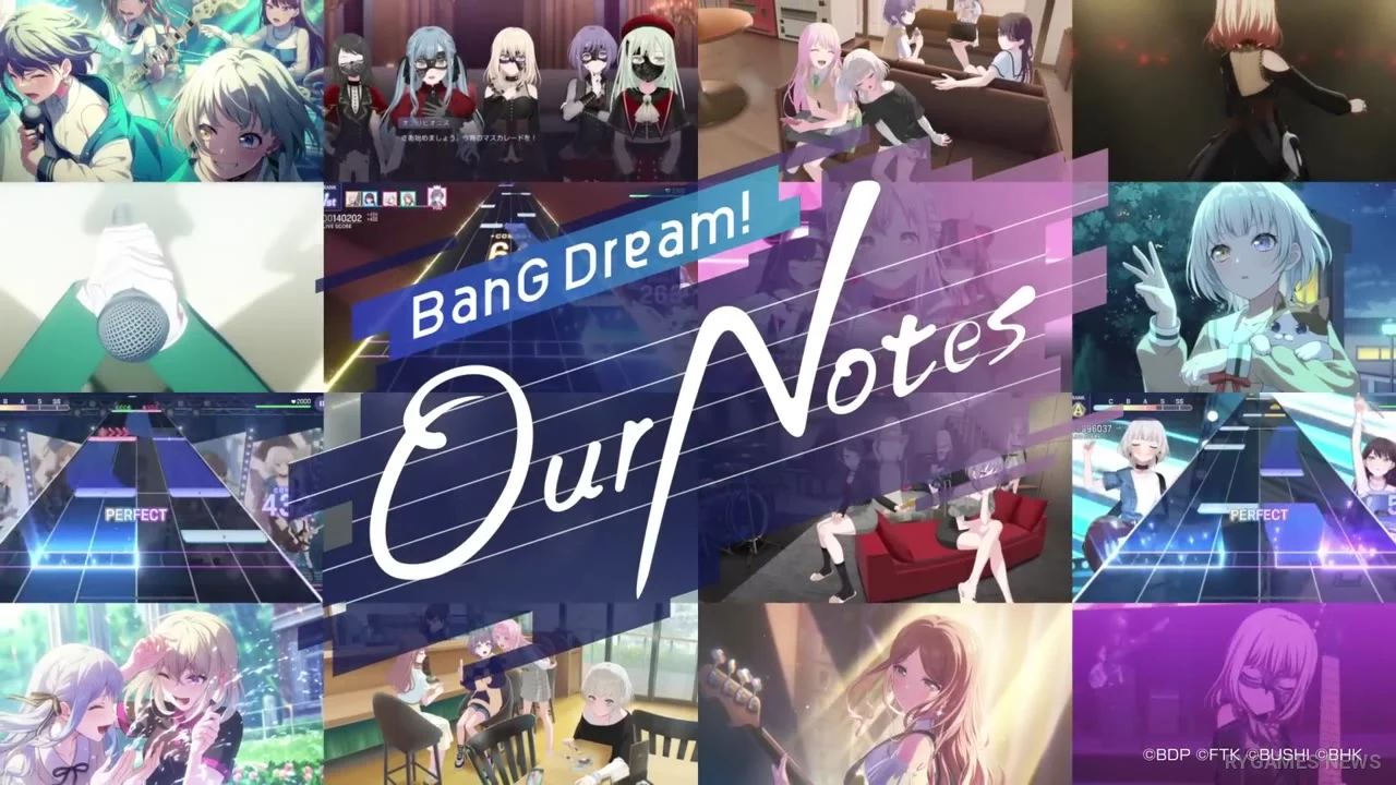 BanG Dream! Our Notes Reaches 1.1 Million Pre-registrations, 1.5 Million Unlocks Guaranteed SSR Ticket - RYGAMES