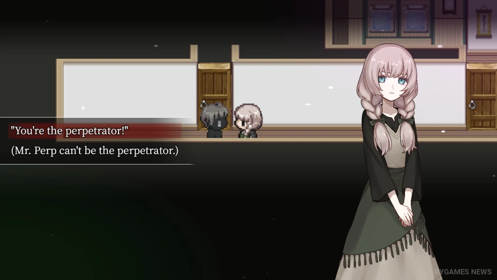 Steam『血の百合：殺人鬼は百合に挟まるな』ゲーム画面 - gambar 5