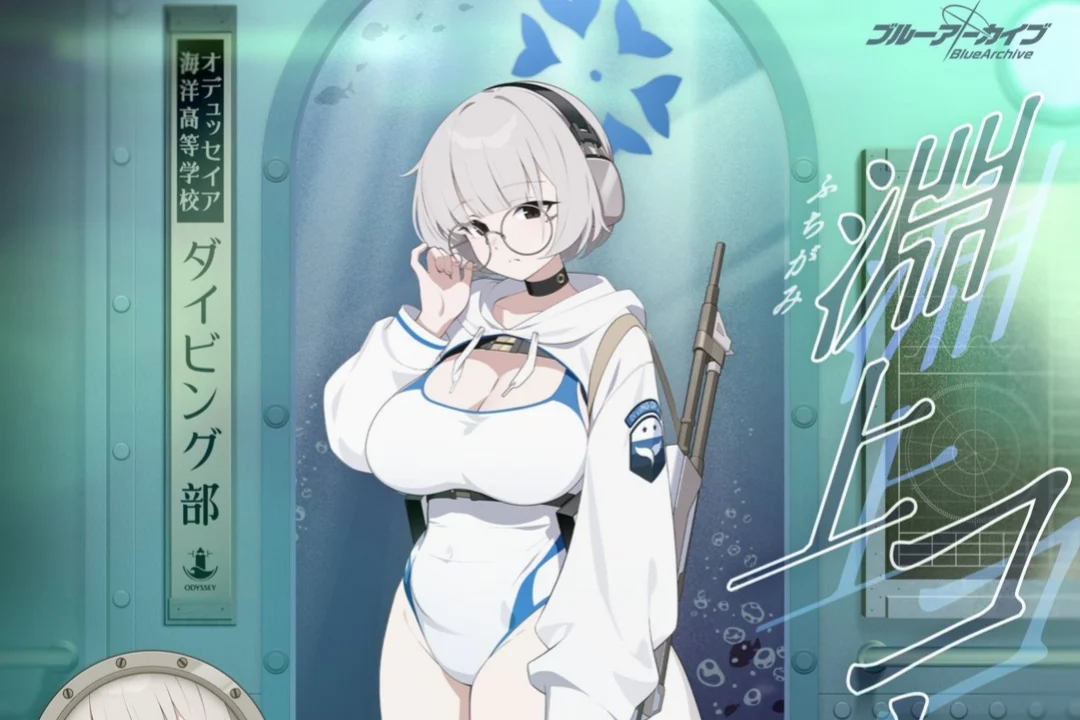 Blue Archive Introduces Fuchigami Kotone, Odysseia Diving Club Vice President Voiced by Yukari Amane