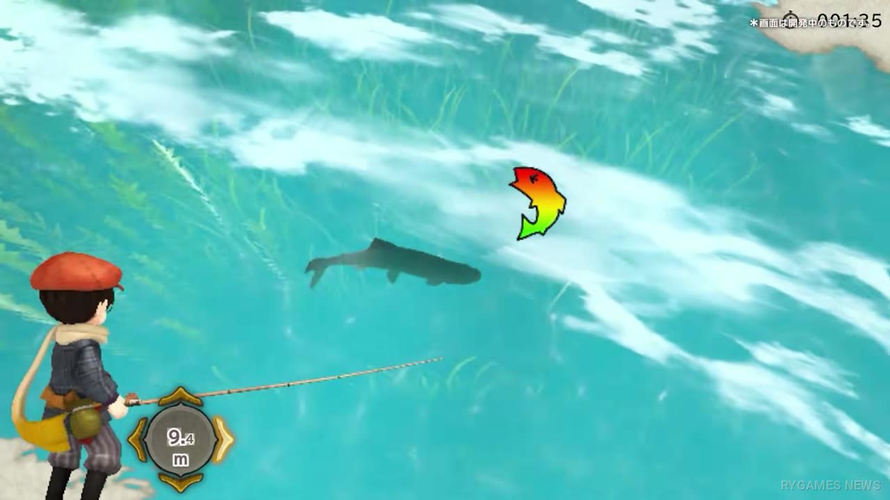 Cuplikan gameplay Boku to Tsuri Nikki - gambar 5