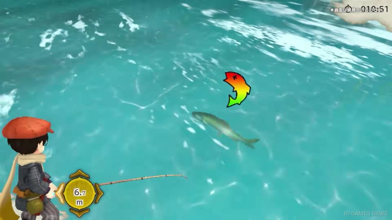 Cuplikan gameplay Boku to Tsuri Nikki - gambar 6