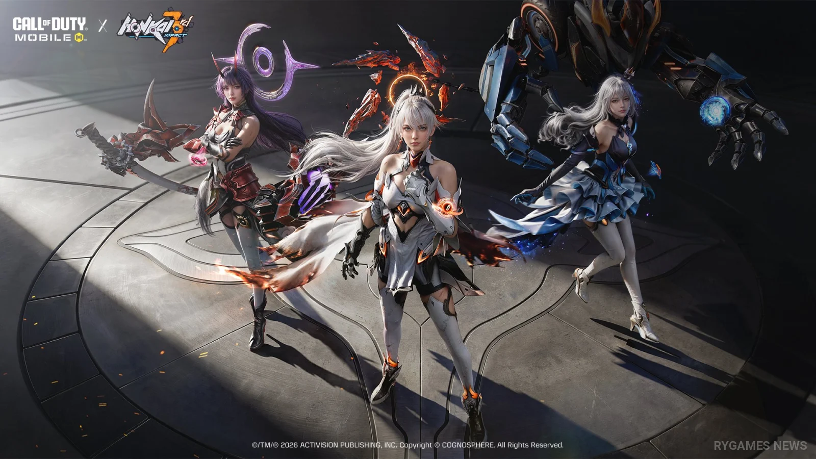 Call of Duty: Mobile x Honkai Impact 3rd Legendary Operator 公式アート