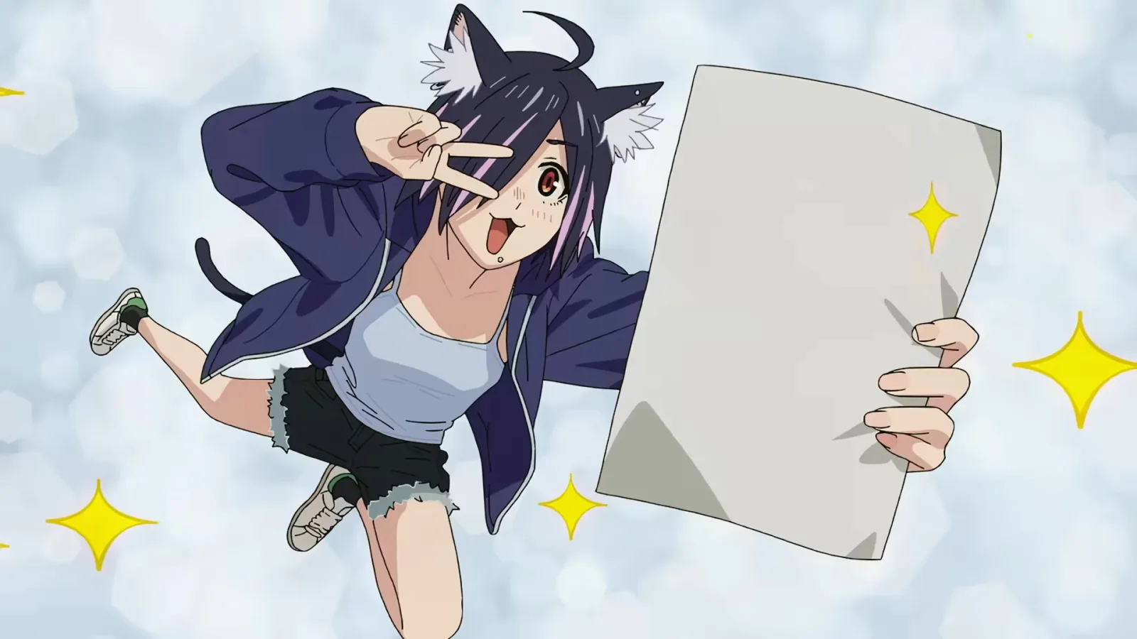 Cuplikan anime dan karakter Yani Neko - gambar 5