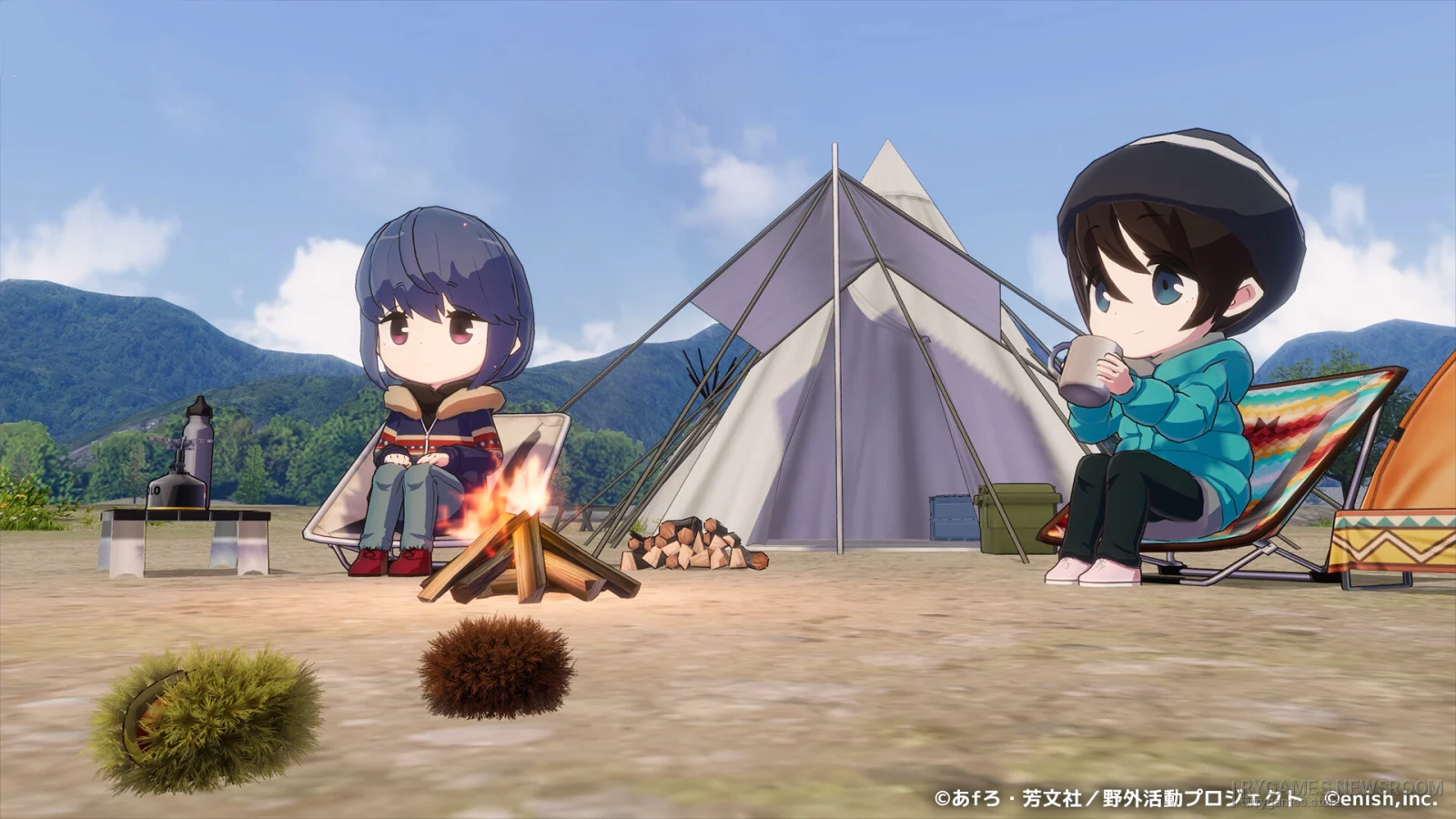 Laid-Back Camp All-in-one!! Chill Time gameplay screenshots from Steam - gambar 6