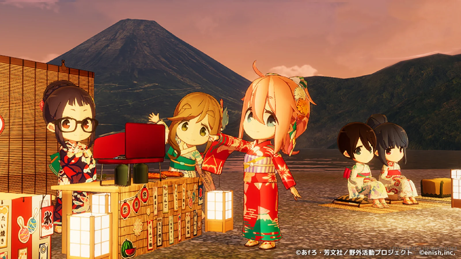 Laid-Back Camp All-in-one!! Chill Time gameplay screenshots from Steam - gambar 4