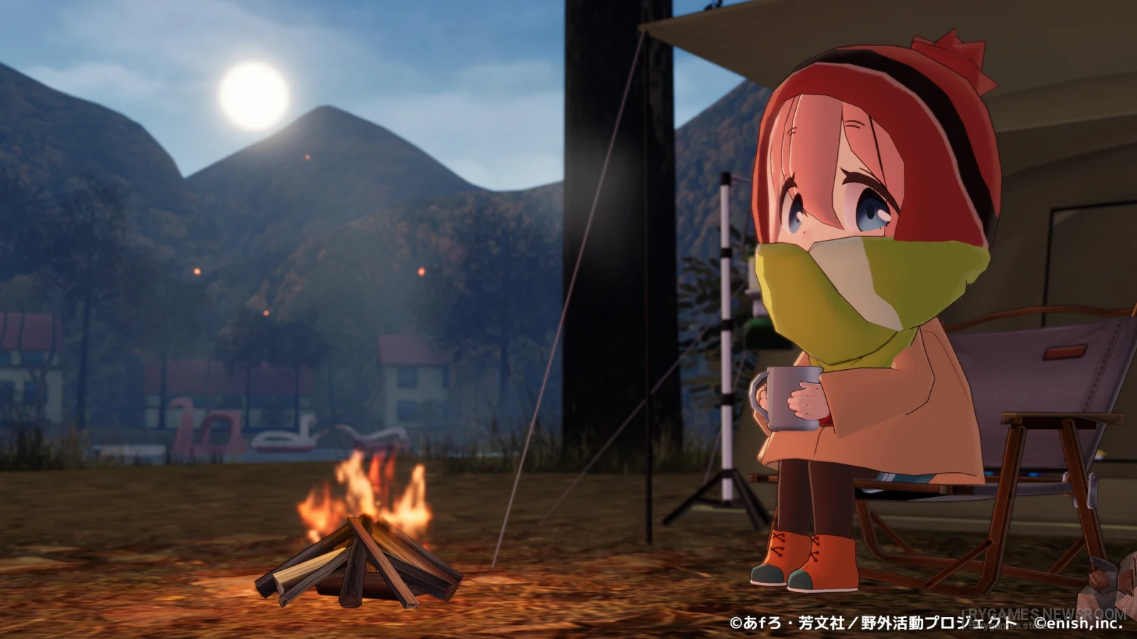 Laid-Back Camp All-in-one!! Chill Time gameplay screenshots from Steam - gambar 5