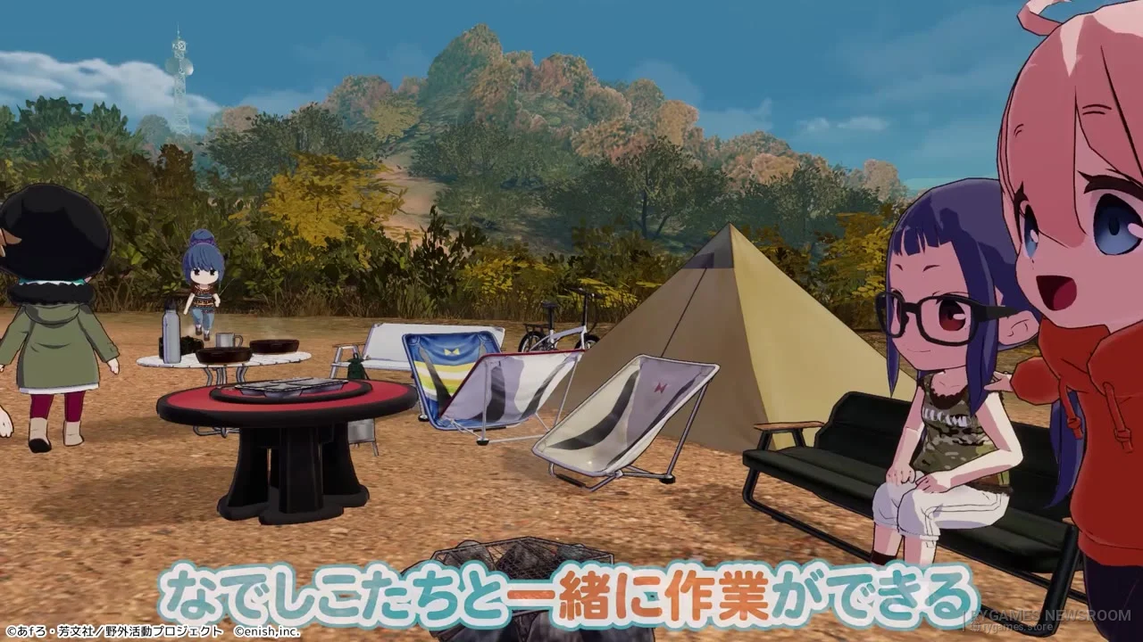 Laid-Back Camp All-in-one!! Chill Time gameplay screenshots from Steam - gambar 7
