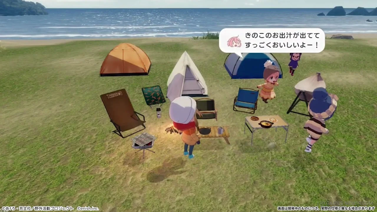 Laid-Back Camp All-in-one!! Chill Time gameplay screenshots from Steam - gambar 12