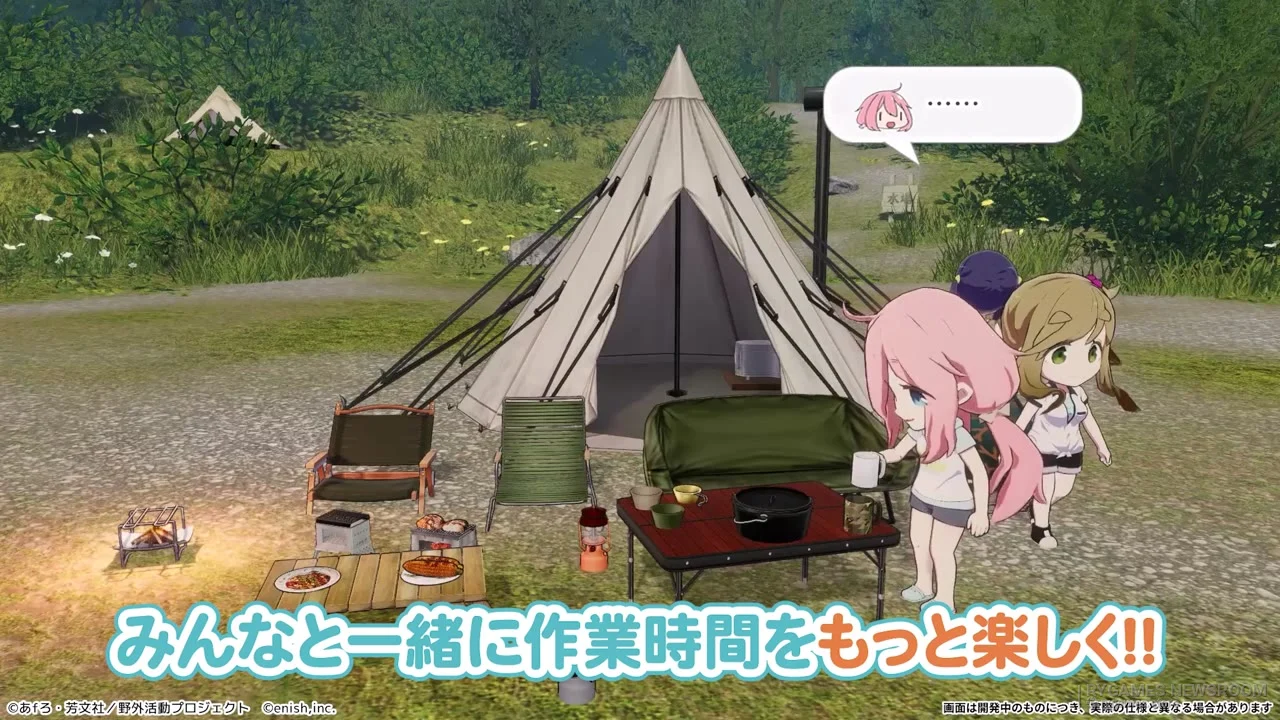 Laid-Back Camp All-in-one!! Chill Time gameplay screenshots from Steam - gambar 13