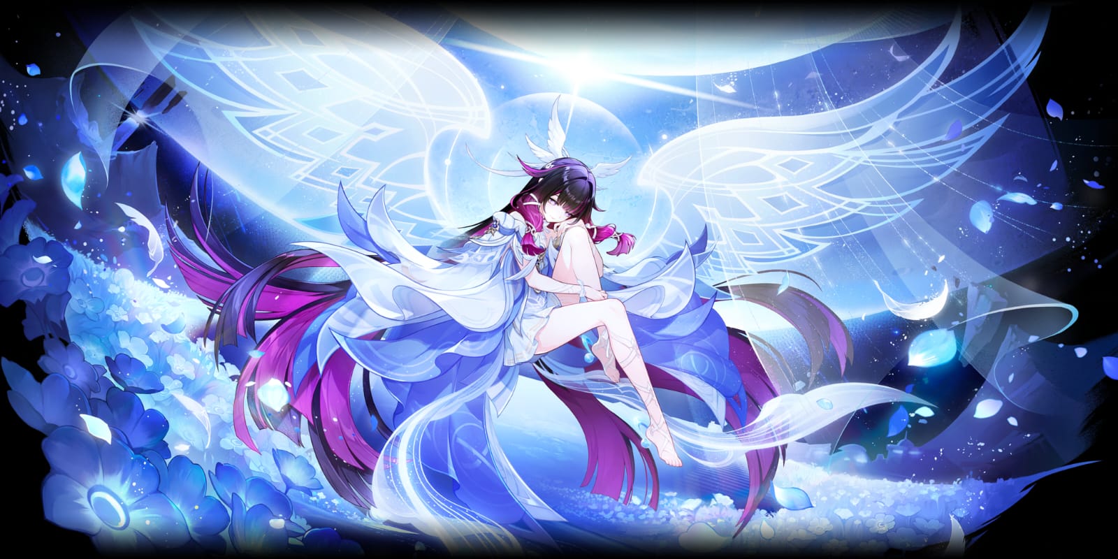 Ilustrasi / visual karakter Columbina