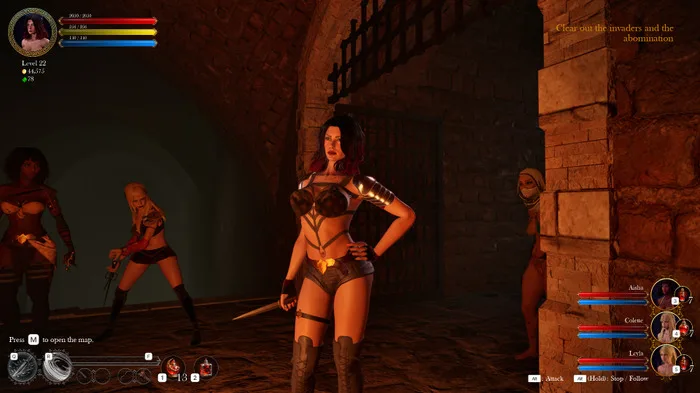 Deretan screenshot Concubine versi 0.4.0 yang memperlihatkan combat, companion, kustomisasi, dungeon, dan atmosfer dark fantasy medieval Istanbul - gambar 3