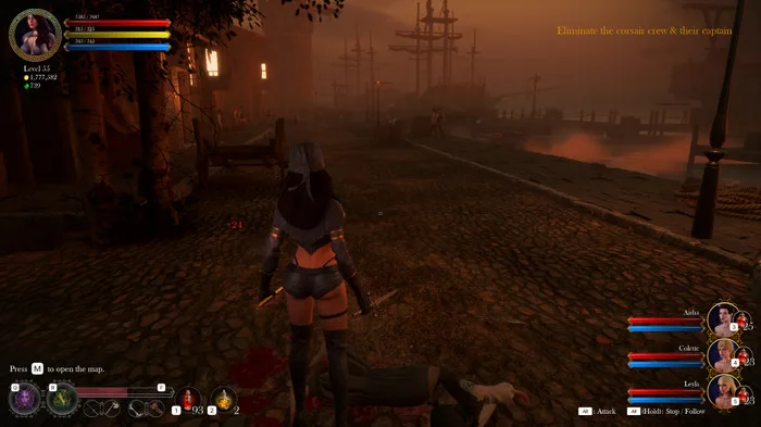 Deretan screenshot Concubine versi 0.4.0 yang memperlihatkan combat, companion, kustomisasi, dungeon, dan atmosfer dark fantasy medieval Istanbul - gambar 4