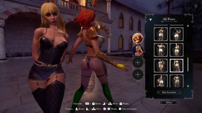 Deretan screenshot Concubine versi 0.4.0 yang memperlihatkan combat, companion, kustomisasi, dungeon, dan atmosfer dark fantasy medieval Istanbul - gambar 9