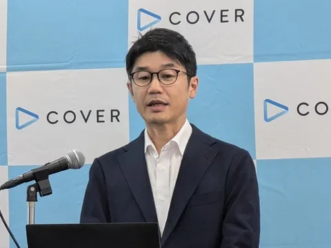 Presiden dan CEO Cover Corporation, Motoaki Tanigo