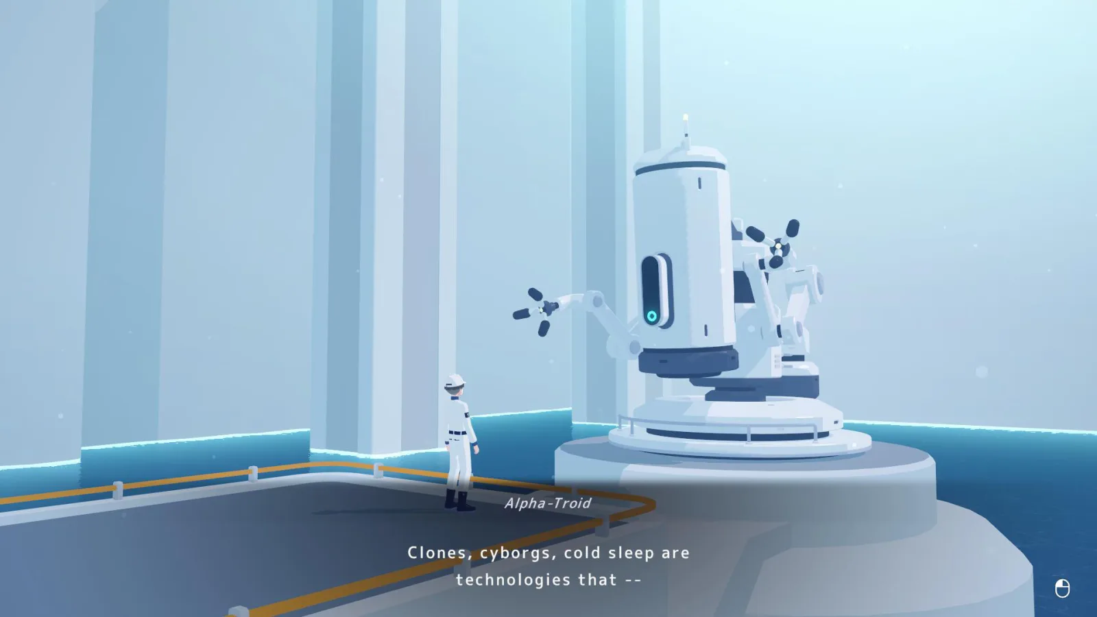 Deretan screenshot gameplay D-topia yang memperlihatkan komunitas futuristik, puzzle logika, interaksi penghuni, fasilitas hunian, bright public reality, hidden Block Side, dan suasana puzzle adventure yang lembut - gambar 4