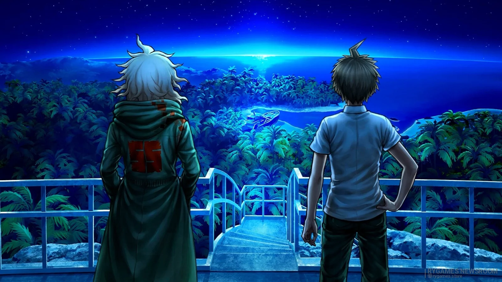 Screenshot gameplay Danganronpa 2x2 dari Steam - gambar 2