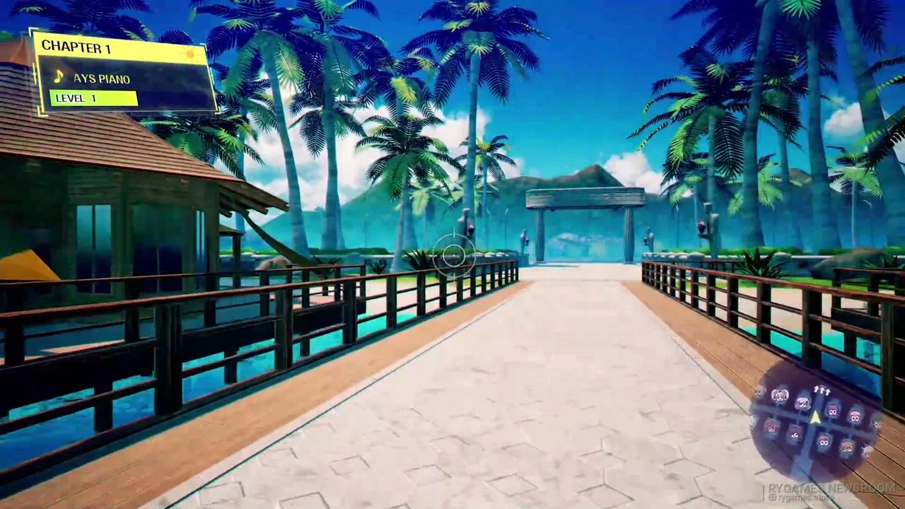 Screenshot gameplay Danganronpa 2x2 dari Steam - gambar 11