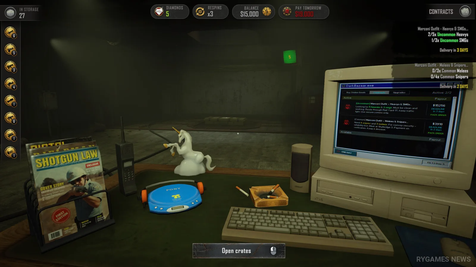 Screenshot gameplay DarkBazaar - gambar 1