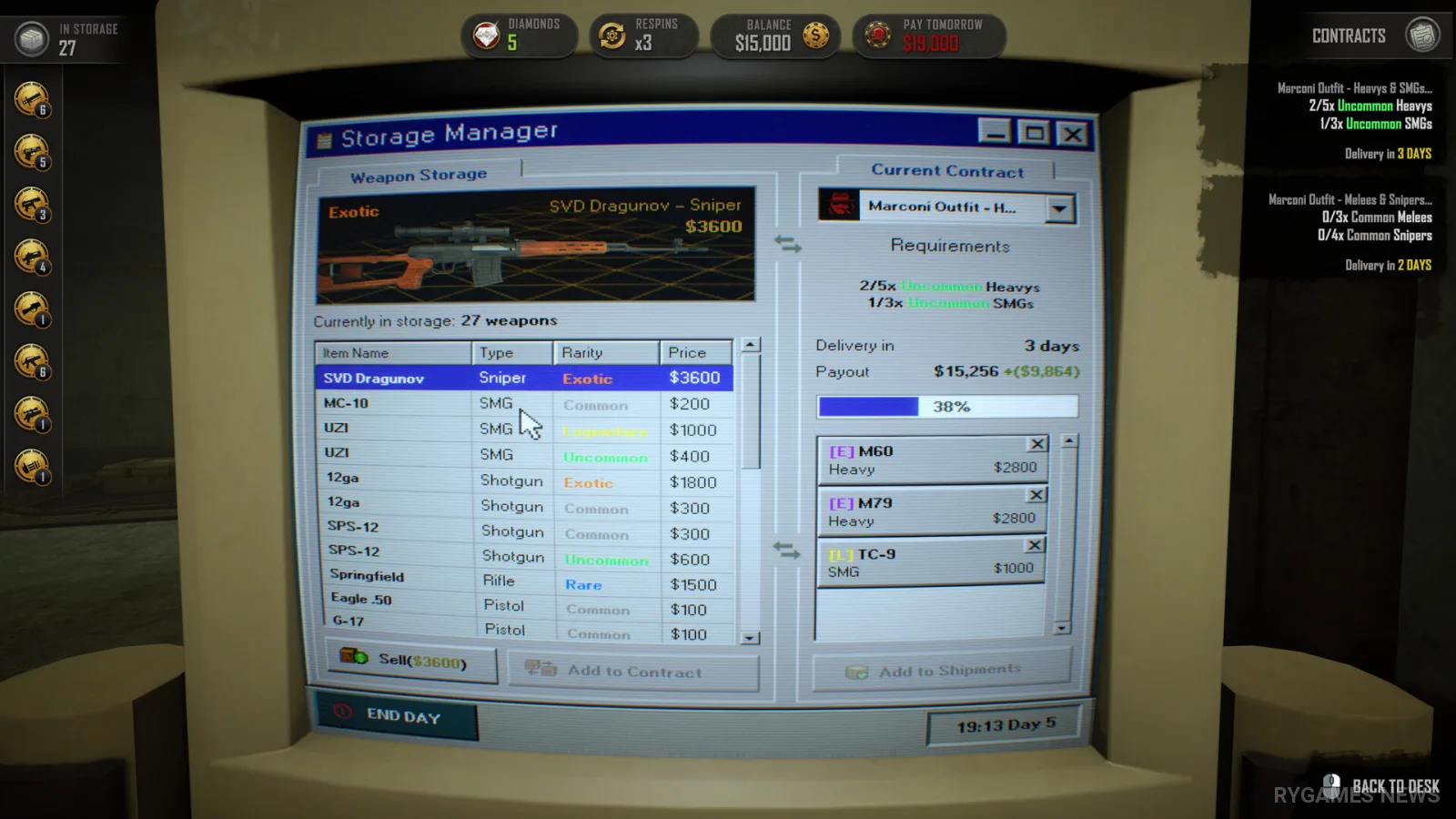 Screenshot gameplay DarkBazaar - gambar 5