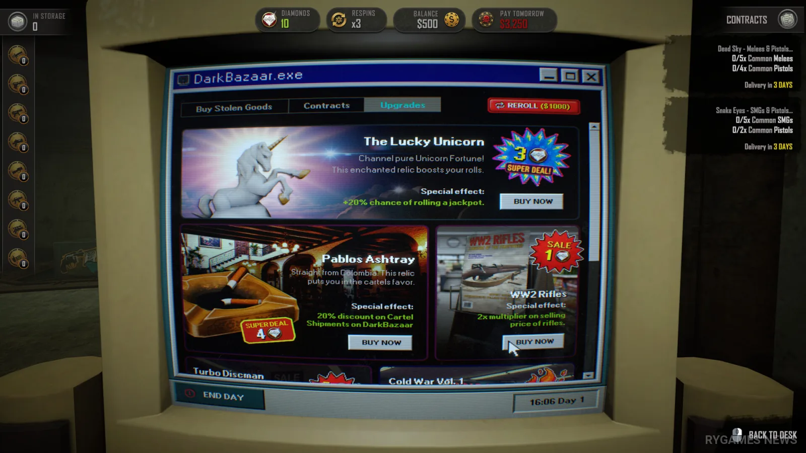 Screenshot gameplay DarkBazaar - gambar 9