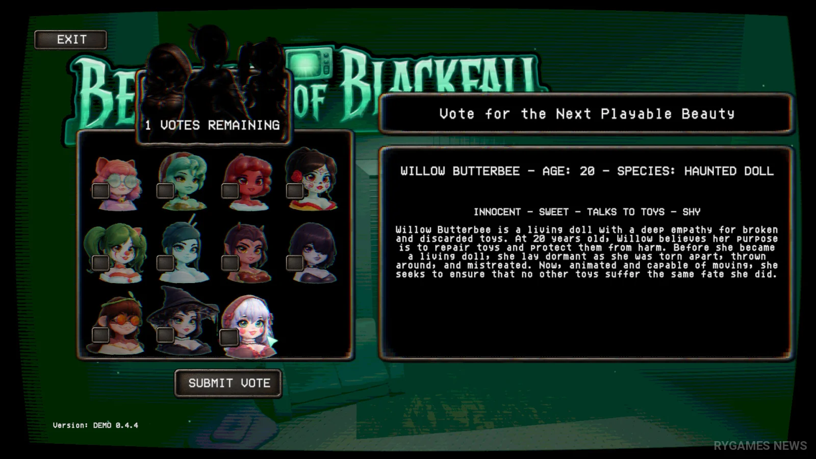 『Beauties of Blackfall』体験版告知映像の場面カット - gambar 6