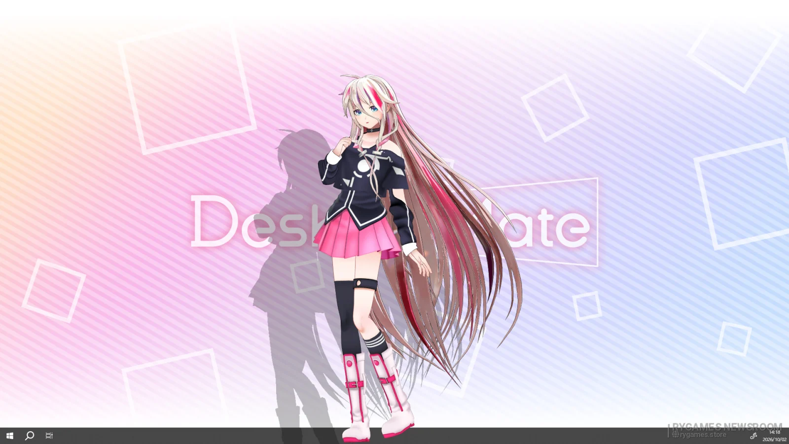 Screenshot Desktop Mate IA DLC dari Steam - gambar 2