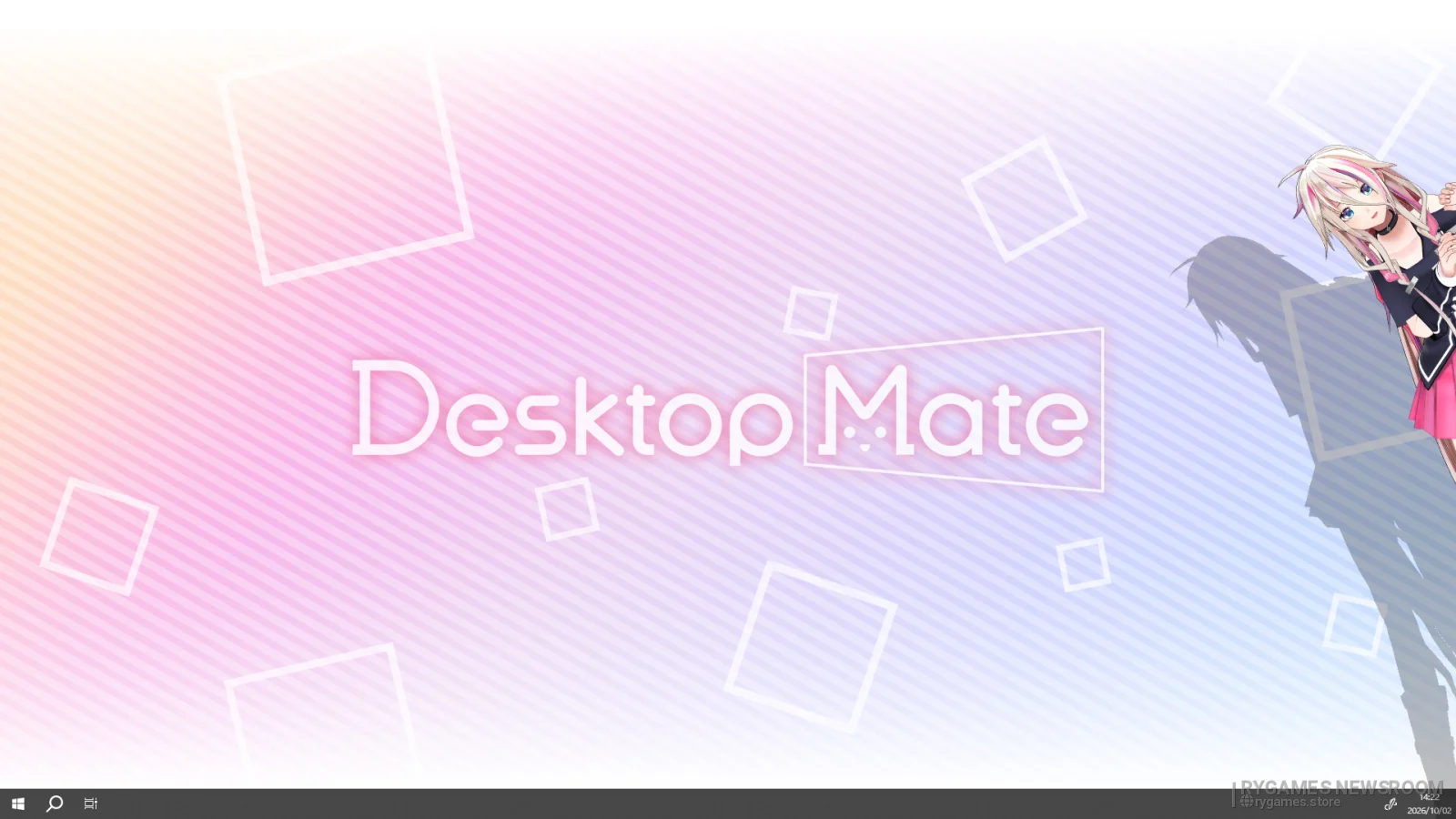 Screenshot Desktop Mate IA DLC dari Steam - gambar 4