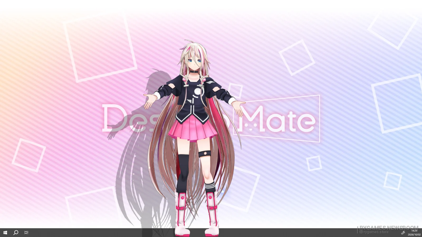 Screenshot Desktop Mate IA DLC dari Steam - gambar 3