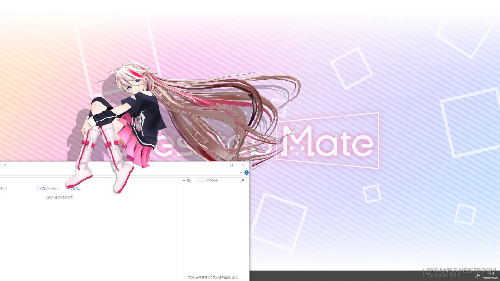 Screenshot Desktop Mate IA DLC dari Steam - gambar 5