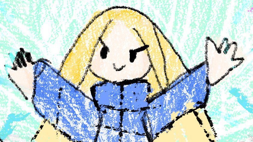 Gambar lucu buatan Diana dari Pragmata yang seolah mengambil alih akun X resmi Capcom
