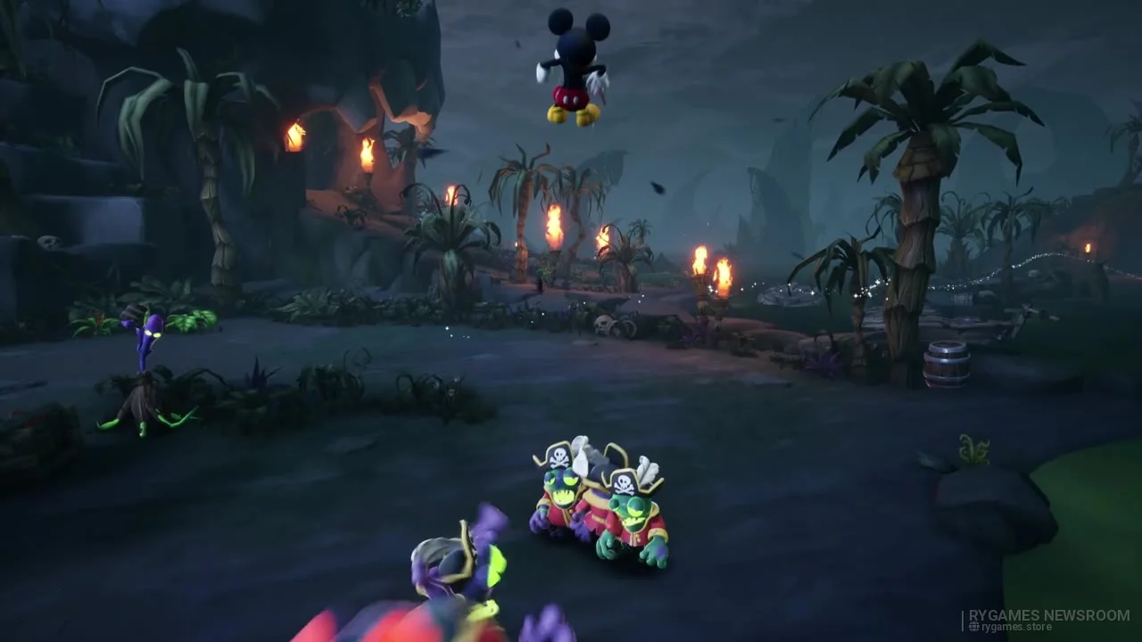 Stills from the Disney Epic Mickey: Rebrushed Nintendo Switch 2 Launch Trailer - gambar 4