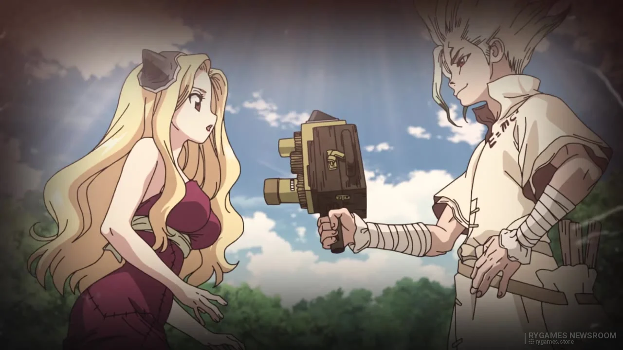 Stills from the Dr.STONE TERRAFORMING Production Announcement PV - gambar 5