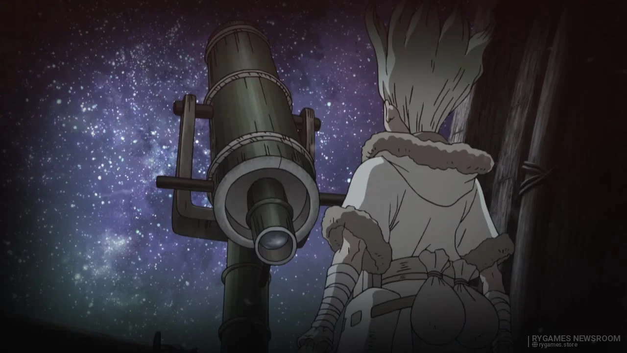 Stills from the Dr.STONE TERRAFORMING Production Announcement PV - gambar 11