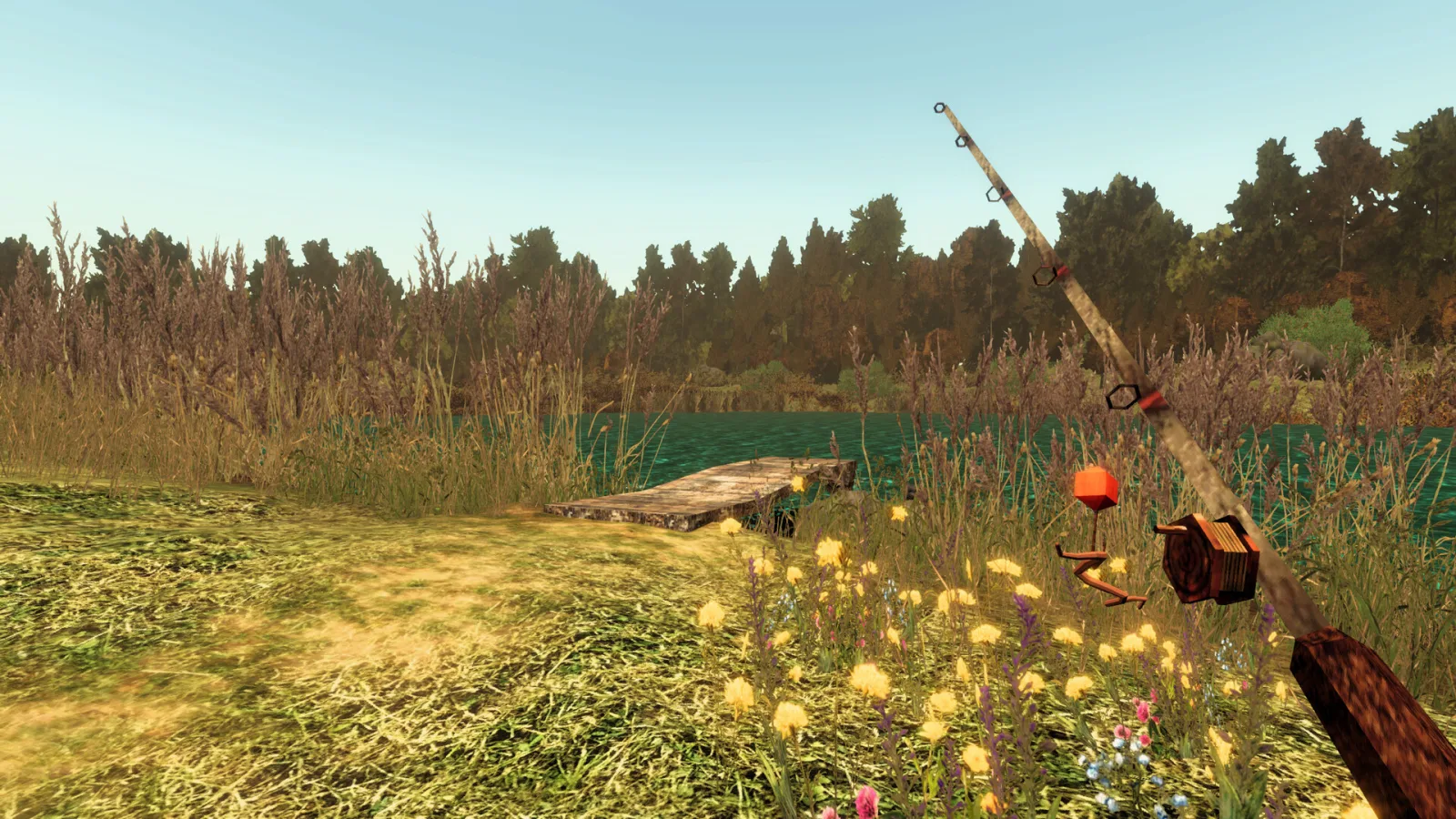 Deretan screenshot gameplay Dread Fields yang memperlihatkan rutinitas farming, rumah terpencil, ladang, hewan ternak, hutan, suasana desa Eropa Timur, dan teror living dead di sekitar pemain - gambar 7
