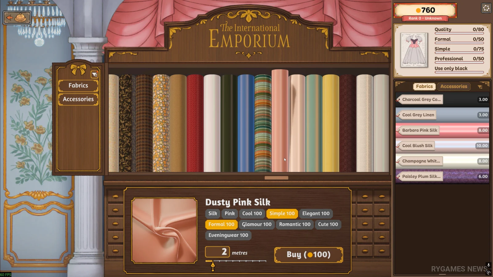 Screenshot gameplay Dressmaker dari Steam - gambar 5