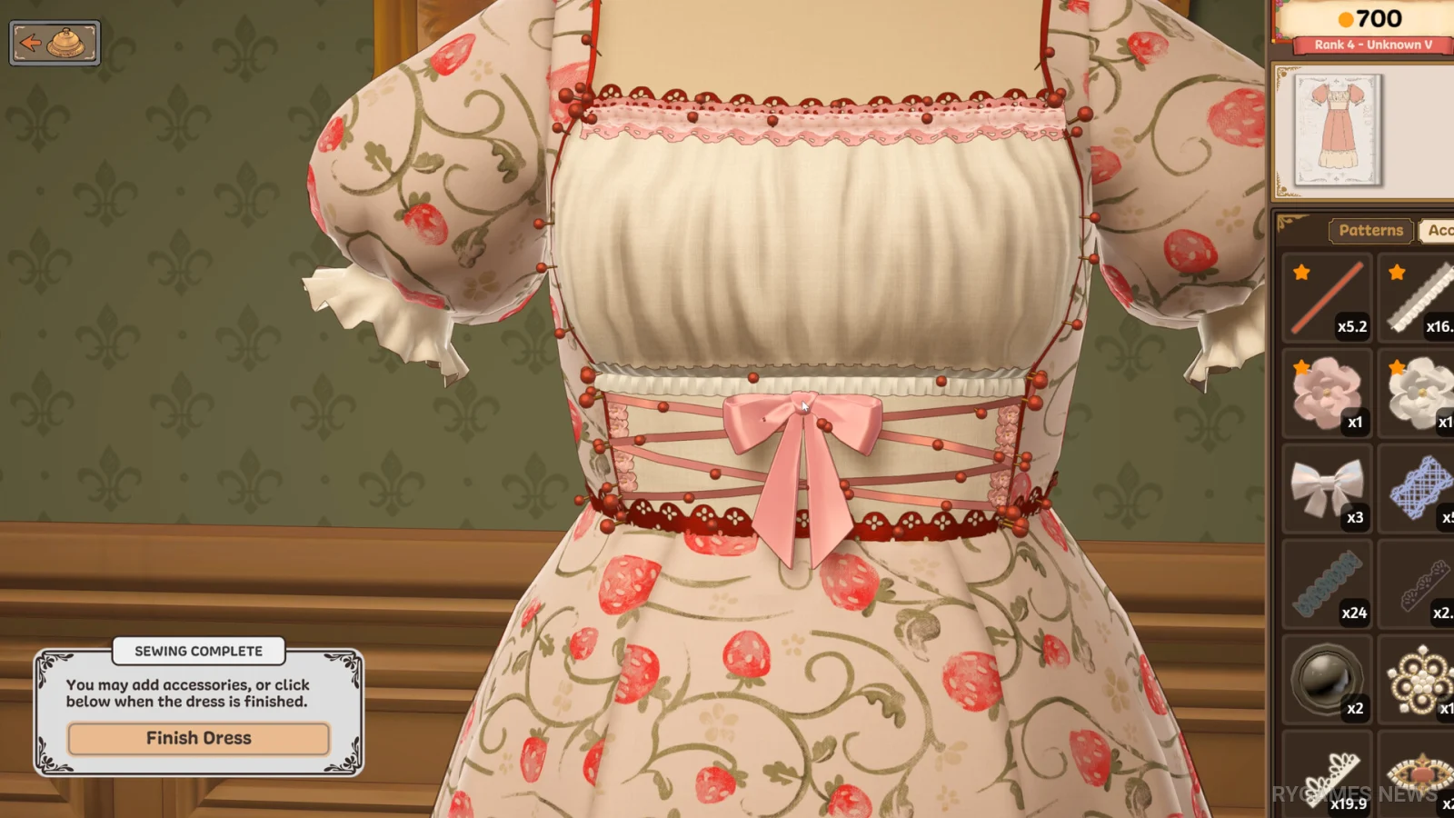 Screenshot gameplay Dressmaker dari Steam - gambar 7